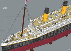 LEGO 10294 instructions page 215 – build guide