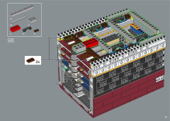 LEGO 10294 instructions page 75 – build guide