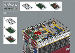 LEGO 10294 instructions page 77 – build guide