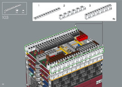 LEGO 10294 instructions page 80 – build guide