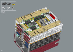 LEGO 10294 instructions page 86 – build guide