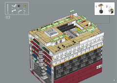 LEGO 10294 instructions page 91 – build guide