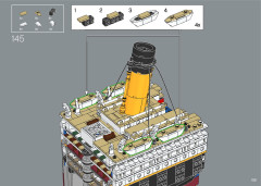LEGO 10294 instructions page 109 – build guide