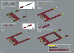 LEGO 10294 instructions page 128 – build guide
