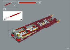 LEGO 10294 instructions page 133 – build guide
