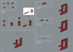 LEGO 10294 instructions page 154 – build guide