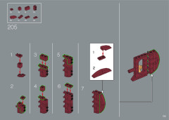 LEGO 10294 instructions page 155 – build guide