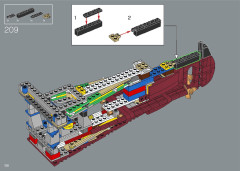 LEGO 10294 instructions page 158 – build guide