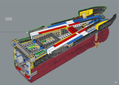 LEGO 10294 instructions page 199 – build guide