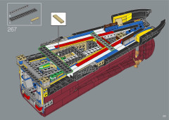 LEGO 10294 instructions page 201 – build guide