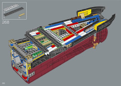 LEGO 10294 instructions page 202 – build guide