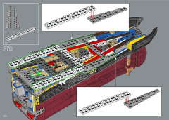 LEGO 10294 instructions page 204 – build guide