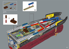 LEGO 10294 instructions page 205 – build guide
