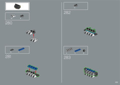 LEGO 10294 instructions page 209 – build guide