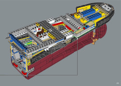 LEGO 10294 instructions page 215 – build guide