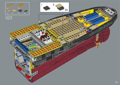 LEGO 10294 instructions page 229 – build guide