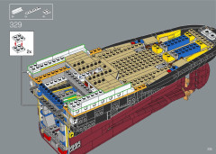 LEGO 10294 instructions page 235 – build guide