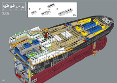 LEGO 10294 instructions page 242 – build guide