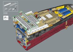 LEGO 10294 instructions page 243 – build guide
