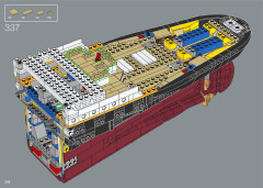 LEGO 10294 instructions page 244 – build guide
