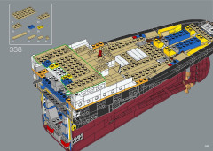 LEGO 10294 instructions page 245 – build guide