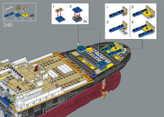 LEGO 10294 instructions page 254 – build guide