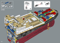 LEGO 10294 instructions page 256 – build guide