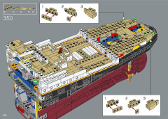 LEGO 10294 instructions page 258 – build guide