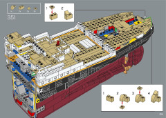 LEGO 10294 instructions page 259 – build guide