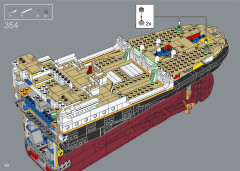 LEGO 10294 instructions page 262 – build guide