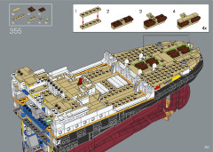 LEGO 10294 instructions page 263 – build guide
