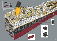 LEGO 10294 instructions page 279 – build guide