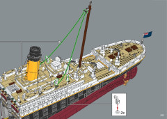 LEGO 10294 instructions page 293 – build guide