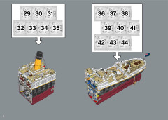 LEGO 10294 instructions page 6 – build guide
