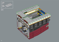 LEGO 10294 instructions page 70 – build guide