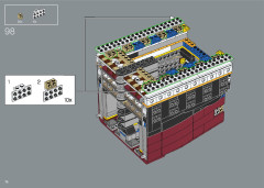 LEGO 10294 instructions page 74 – build guide