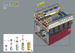 LEGO 10294 instructions page 75 – build guide