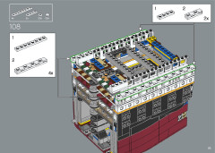 LEGO 10294 instructions page 85 – build guide