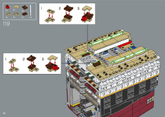 LEGO 10294 instructions page 96 – build guide