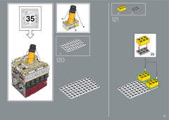 LEGO 10294 instructions page 97 – build guide