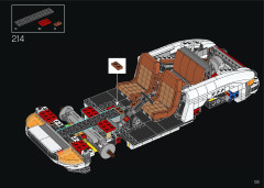 LEGO 10295 instructions page 123 – build guide