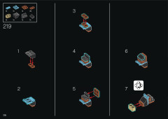 LEGO 10295 instructions page 128 – build guide