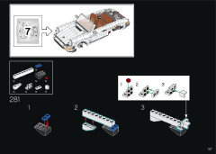 LEGO 10295 instructions page 157 – build guide