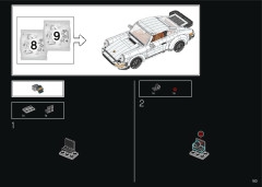 LEGO 10295 instructions page 183 – build guide