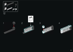 LEGO 10295 instructions page 195 – build guide