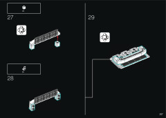 LEGO 10295 instructions page 207 – build guide