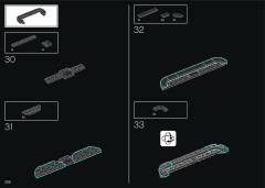 LEGO 10295 instructions page 208 – build guide