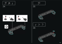 LEGO 10295 instructions page 209 – build guide
