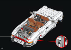 LEGO 10295 instructions page 246 – build guide