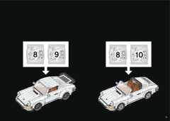 LEGO 10295 instructions page 9 – build guide
